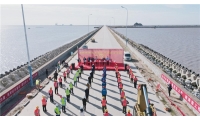 中建筑港二公司威海港靖海湾港区港口项目开工