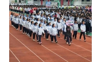 奋进新时代 运动向未来 邻水县第四中学校成功举行第22届田径运动会